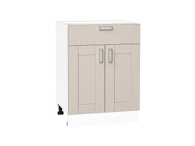 Кухонный гарнтитур Лофт-01  220х60х214/Cream Silk фото в интернет-магазине BestWood