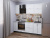 Кухонный гарнитур Сканди-01  220х60х214/White Softwood фото в интернет-магазине BestWood