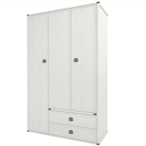 Шкаф 3DG2S 126,6х59х202,8/Сосна винтаж фото в интернет-магазине BestWood