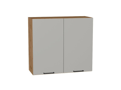 Кухонный гарнитур Флэт-01  260х60х214/Light Grey In 2S фото в интернет-магазине BestWood