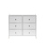 Комод Нирита/Хайди, 6 ящиков 88,5х30х77,3/Белый фото в интернет-магазине BestWood