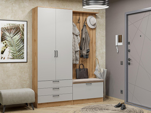 Стиль-03 160х38х211/Light Grey фото в интернет-магазине BestWood