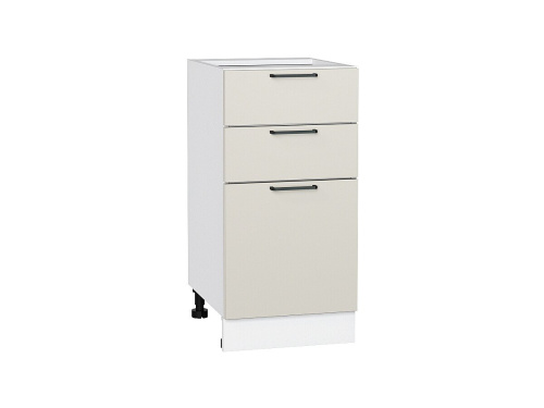 Кухонный гарнитур Флэт-05  400/100х60х234/Cashmere In 2S фото в интернет-магазине BestWood