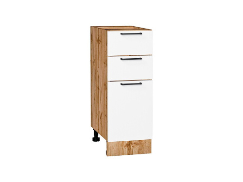 Кухонный гарнитур Флэт-01  260х60х214/White In 2S фото в интернет-магазине BestWood