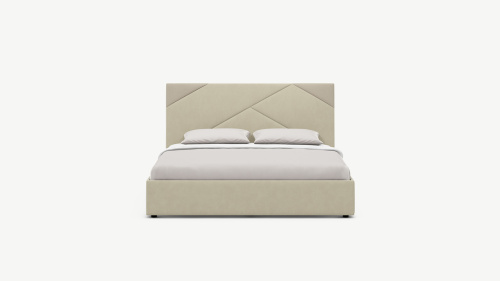 Кровать двуспальная,Коричнево-бежевый  фото в интернет-магазине BestWood