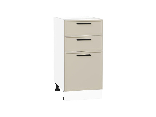 Кухонный гарнитур Фрейм-06  340х60х234/Cream Silk фото в интернет-магазине BestWood