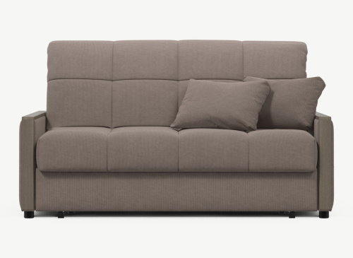 Диван прямой,Бежевый Велюр под рогожку фото в интернет-магазине BestWood