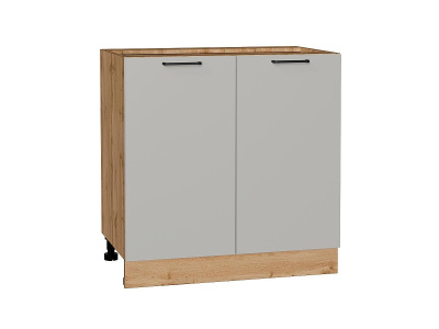 Кухонный гарнитур Флэт-04  100/250х60х234/Light Grey In 2S фото в интернет-магазине BestWood