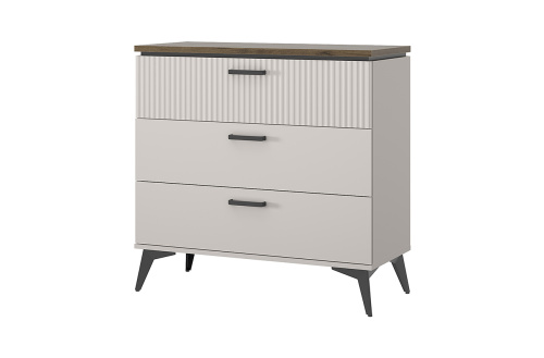 Комод 3S 91,6х39,4х89 Персидский жемчуг/Амарок фото в интернет-магазине BestWood