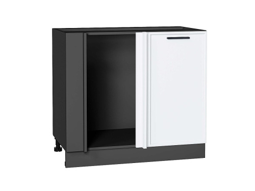 Кухонный гарнитур Фрейм-03  220/200х60х214/White Silk фото в интернет-магазине BestWood