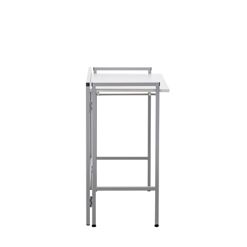 Стол раскладной 80х45,5х79,5 Бетон светлый/Серый фото в интернет-магазине BestWood