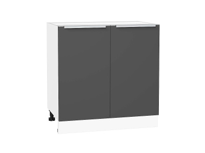 Кухонный гарнитур Фьюжн-02  440х60х214/Stormy Silk/Silky White фото в интернет-магазине BestWood