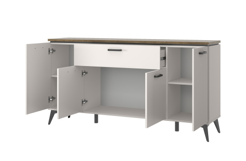 Тумба 4D1S 171х39,4х88,4 Персидский жемчуг/Амарок фото в интернет-магазине BestWood