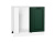 Кухонный гарнитур Дублин-02 220/240х60х214/Special Green фото в интернет-магазине BestWood