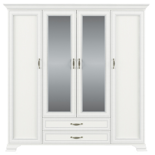 Шкаф 4D2S Z 209х62,1х212,1/Вудлайн кремовый фото в интернет-магазине BestWood