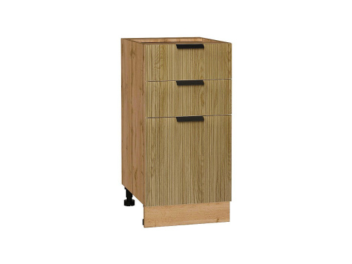 Кухонный гарнитур Евро Лайн-05  140/240х60х214/Дуб песочный фото в интернет-магазине BestWood