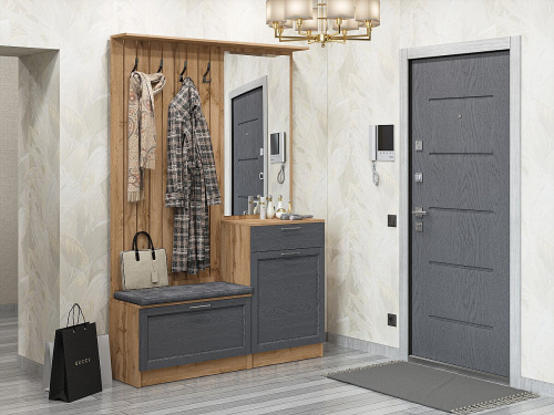 Стиль-02 140х38х209/Graphite Softwood фото в интернет-магазине BestWood