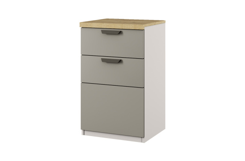 Тумба 1D2S 45,2х39,4х76 Персидский жемчуг/Ирл.ликер фото в интернет-магазине BestWood