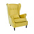 Кресло Монтего 81х77х107 Венге/Желтый