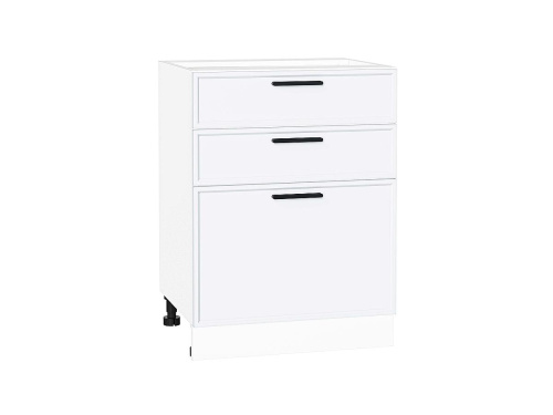 Кухонный гарнитур Фрейм-04 360х60х234/White Silk фото в интернет-магазине BestWood