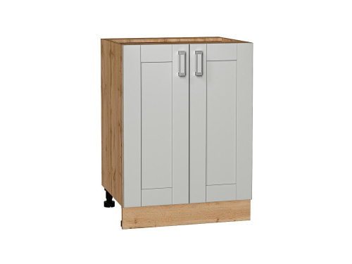 Кухонный гарнтитур Лофт-07  220х60х214/Grey Silk фото в интернет-магазине BestWood