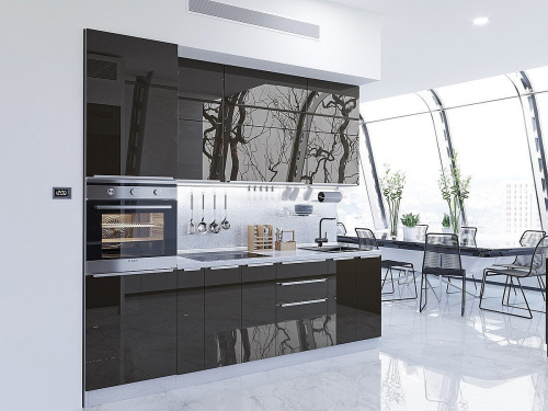 Кухонный гарнитур Фьюжн-03  260х60х214/Anthracite фото в интернет-магазине BestWood