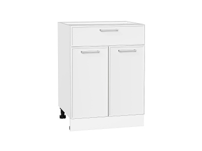 Кухонный гарнитур Квадро-01 300х60х214/Белый фото в интернет-магазине BestWood