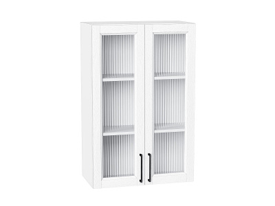 Кухонный гарнитур Сканди-04  265/159х60х234/White Silkwood фото в интернет-магазине BestWood