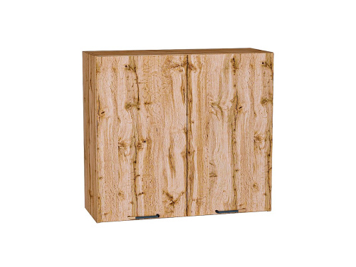 Кухонный гарнитур Флэт-03  80х60х214/Wotan Oak 2S/White In 2S фото в интернет-магазине BestWood