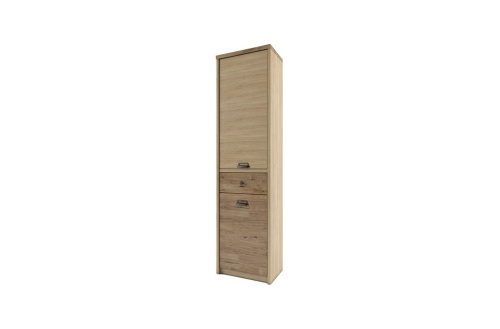 Шкаф 2D1S 55,8х36,5х210,4 Дуб мадура/Веллингтон фото в интернет-магазине BestWood