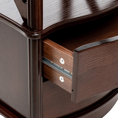 Этажерка 50х40,5х162,5/Орех фото в интернет-магазине BestWood