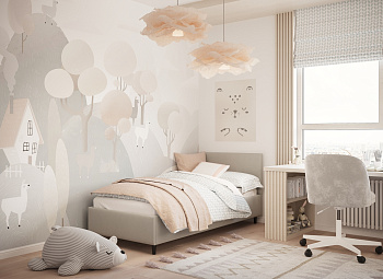 Кровать односпальная,Серебристый 