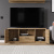 Тумба TV 2D1SN 135х41х53,6/Дуб Наварра фото в интернет-магазине BestWood