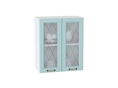 Кухонный гарнитур Ницца-01  190х60х214/Голубой фото в интернет-магазине BestWood