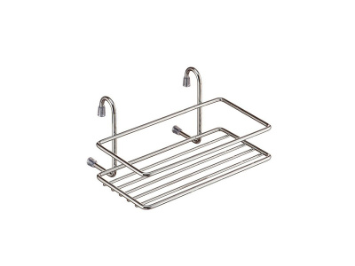 Полка одноярусная малая /Хром фото в интернет-магазине BestWood