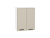 Кухонный гарнитур Фрейм-03  220/200х60х214/Cream Silk фото в интернет-магазине BestWood