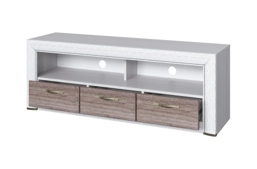 Гостиная К-1 Оливия 136х292х217 Вудлайн кремовый/Дуб анкора фото в интернет-магазине BestWood