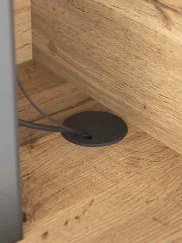 Стол письменный 150х120х76 /Дуб вотан фото в интернет-магазине BestWood