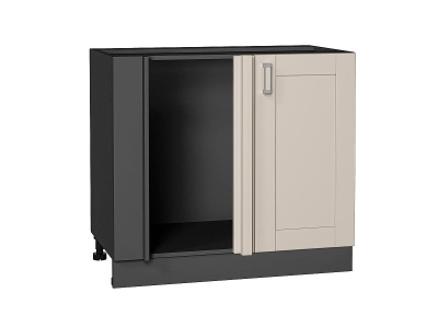 Кухонный гарнтитур Лофт-03  120/220х60х214/Cream Silk фото в интернет-магазине BestWood