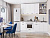 Кухонный гарнитур Фрейм-02  220х60х234/White Silk