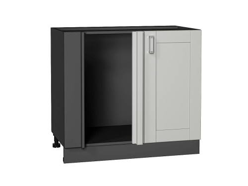 Кухонный гарнтитур Лофт-03 Grey Silk 120/220х60х214/Grey Silk фото в интернет-магазине BestWood