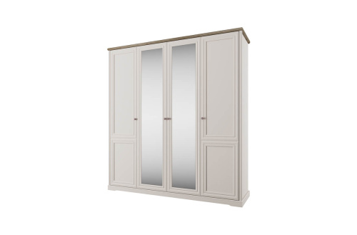 Шкаф 4DG Z 215,4х60,9х230,5 Персидский жемчуг/Каньон фото в интернет-магазине BestWood