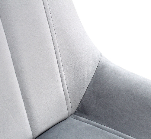 Стул полубарный Серое облако,черный муар,54х58х100,8см. фото в интернет-магазине BestWood