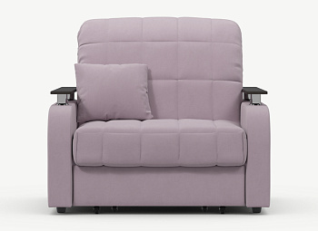 Кресло-кровать,Розово-сиреневый Велюр
