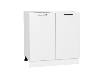 Кухонный гарнитур Флэт-04 Grey-green In 2S 100/250х60х234/Grey-green In 2S/White In 2S фото в интернет-магазине BestWood