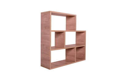 Стеллаж Н110 113,2х32х112,1/Дуб мадура фото в интернет-магазине BestWood