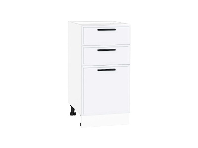 Кухонный гарнитур Фрейм-06  340х60х234/White Silk фото в интернет-магазине BestWood