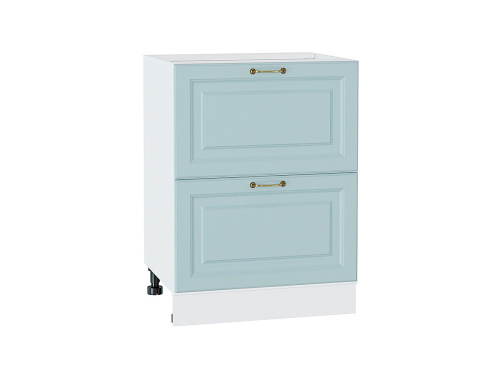 Кухонный гарнитур Ницца-04  320/270х60х234/Голубой фото в интернет-магазине BestWood