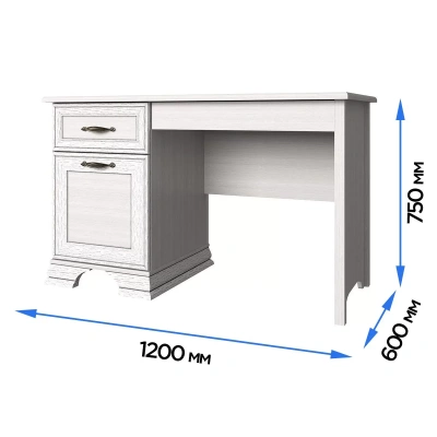 Детская/Подростковая К-1 Тиффани 149х268х212/Вудлайн кремовый фото в интернет-магазине BestWood