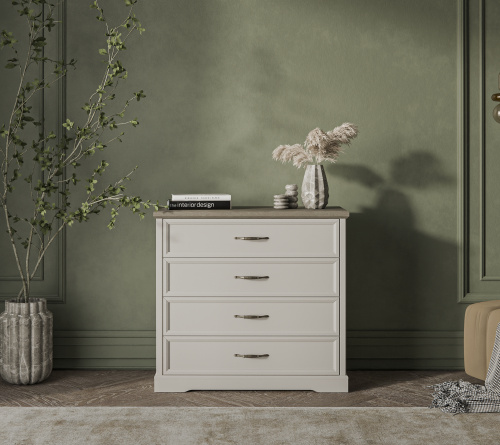 Комод 4S 94х39,3х88,1 Персидский жемчуг/Каньон фото в интернет-магазине BestWood
